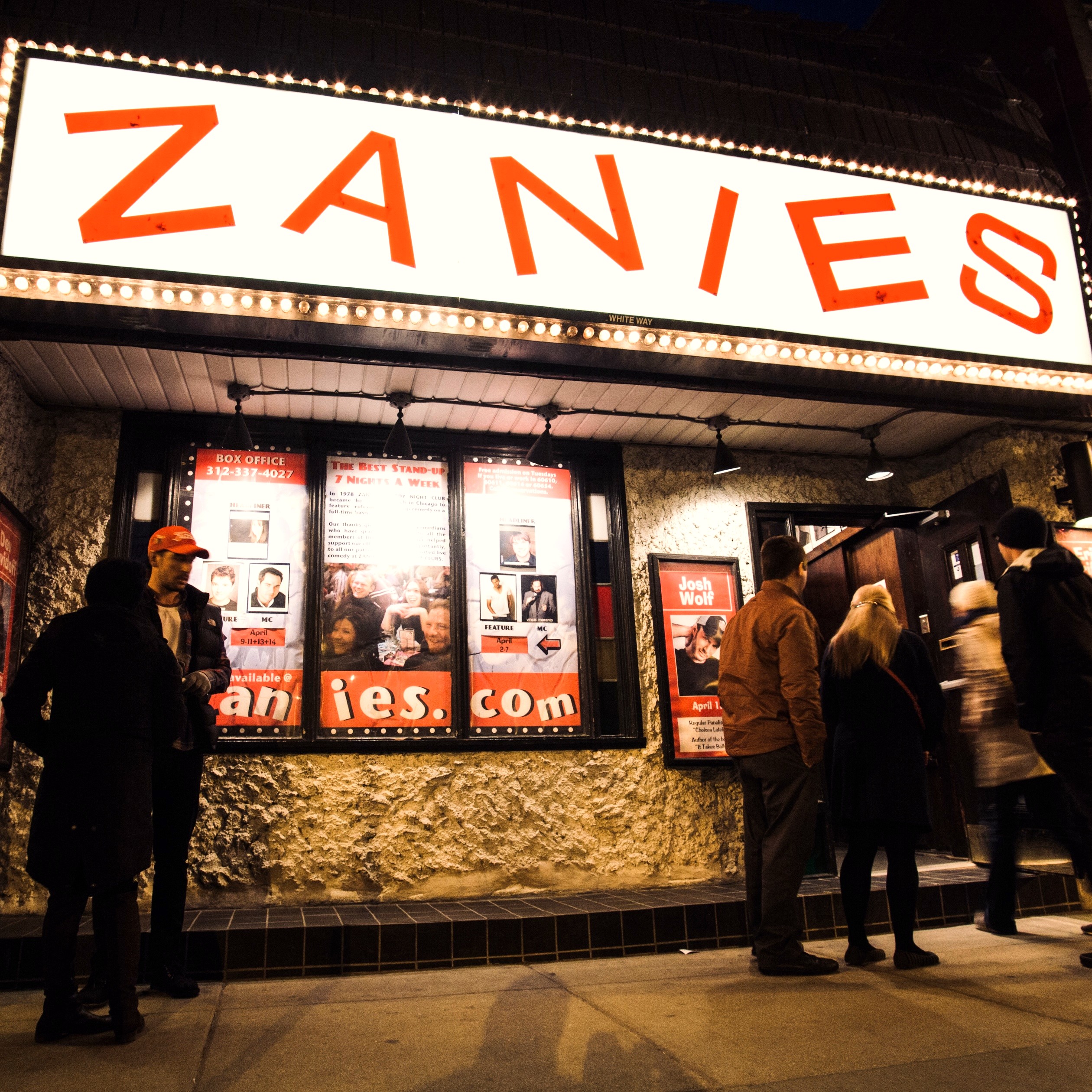 Zanies Comedy Club in Old Town